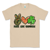 Mushroom peace love shamrock Classic Tee - FaDigitalArtStudio