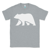 Heather Grey bear Classic Tee - DesigneFamous