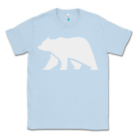 Dusty Blue bear Classic Tee - DesigneFamous