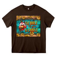 Chocolate Brown gooble til you wobble tumbler Heavy Core Tee - BundleAndBundleShop