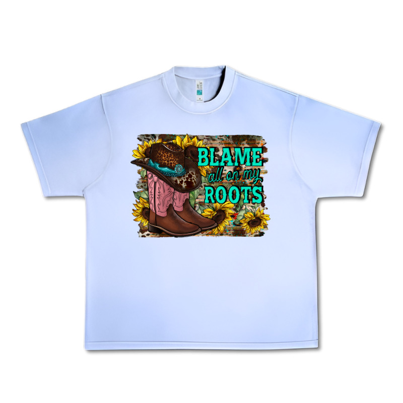Blame All On My Roots Urban Heavy Tee by RacoonDesign | Teevron