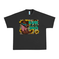 Pigment Black blame all on my roots Urban Heavy Tee - RacoonDesign
