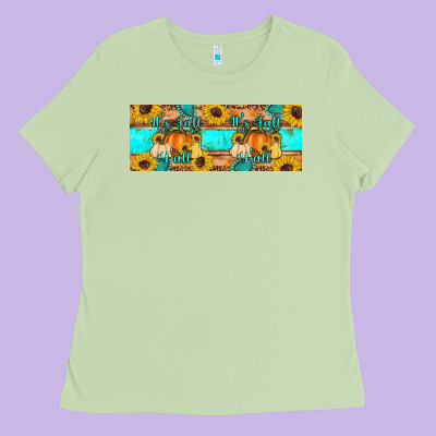 It's Fall Y'all Ladies Tee Designed By Artiststas