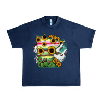 Navy Minnesota State Map Urban Heavy Tee - RanaPortraitStore