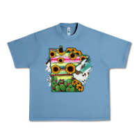 Pebble Blue Minnesota State Map Urban Heavy Tee - RanaPortraitStore