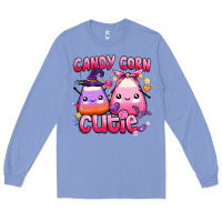Colony Blue candy corn cutie Long Sleeve Tee - BarkalooDesign