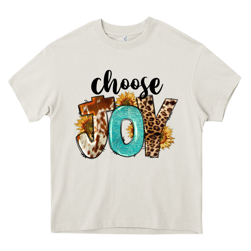 Choose Joy Heavy Core Tee by FaDigitalArtStudio | Teevron