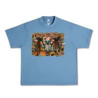 Pebble Blue cant be tamed Urban Heavy Tee - RacoonDesign