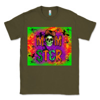 Army Green Momster Tumbler Classic Tee - BundleAndBundleShop