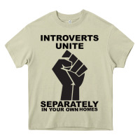 Mossy introverts unite seperately in your own homes Heavy Core Tee - Bettercallsaul