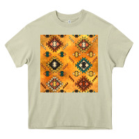 Mossy native american aztec seamless pattern 4 Heavy Core Tee - BundleAndBundleShop