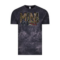 Cloud Black mini of both Vintage Tee - RacoonDesign