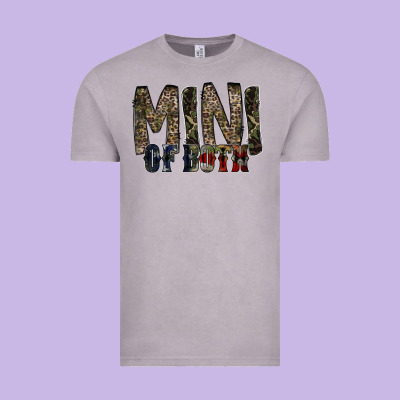 Mini Of Both Vintage Tee Designed By Racoondesign