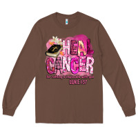 Chestnut heal cancer for nothing is impossible with god Long Sleeve Tee - BarkalooDesign