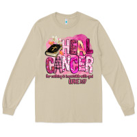 Mushroom heal cancer for nothing is impossible with god Long Sleeve Tee - BarkalooDesign
