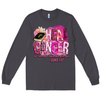 Smoke heal cancer for nothing is impossible with god Long Sleeve Tee - BarkalooDesign