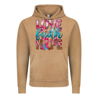 Vintage Camel love faith hope with cancer ribbon  ado Vintage Hoodie - AdoDesignShop