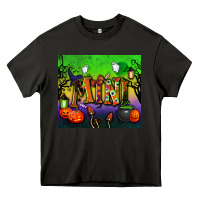 Asphalt halloween mini tumbler Heavy Core Tee - BundleAndBundleShop