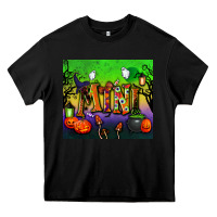 Black halloween mini tumbler Heavy Core Tee - BundleAndBundleShop