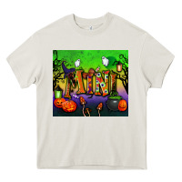 Cream halloween mini tumbler Heavy Core Tee - BundleAndBundleShop