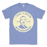Colony Blue martin luther day vintage Classic Tee - DesigneFamous