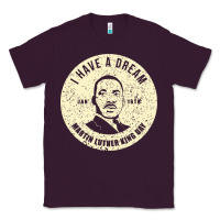 Plum martin luther day vintage Classic Tee - DesigneFamous