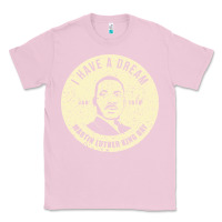 Bubblegum Pink martin luther day vintage Classic Tee - DesigneFamous