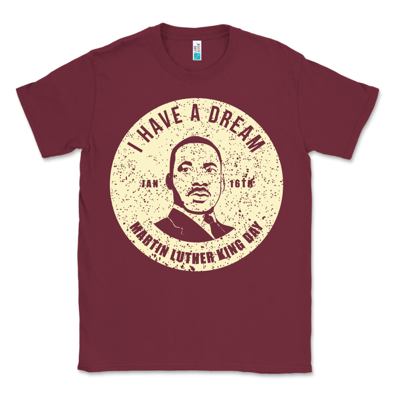 Martin Luther Day Vintage Classic Tee by DesigneFamous | Teevron