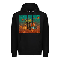 Black fall tumbler Premium Hoodie - RanaPortraitStore