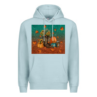 Blue Mist fall tumbler Premium Hoodie - RanaPortraitStore