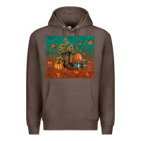 Coffee fall tumbler Premium Hoodie - RanaPortraitStore