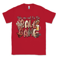 Red take me out to the ball game Classic Tee - FaDigitalArtStudio