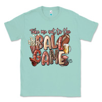 Seafoam take me out to the ball game Classic Tee - FaDigitalArtStudio