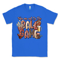 True Royal take me out to the ball game Classic Tee - FaDigitalArtStudio