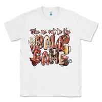 White take me out to the ball game Classic Tee - FaDigitalArtStudio