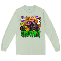 Matcha spooky crusher monster truck Long Sleeve Tee - BarkalooDesign