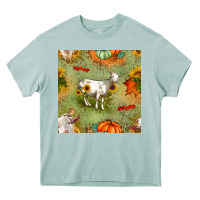 Arona fall goats seamless pattern Heavy Core Tee - BundleAndBundleShop