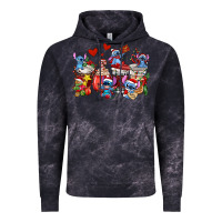 Cloud Black christmas stitch coffee cups Vintage Hoodie - AdoDesignShop