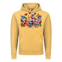Vintage Mustard christmas stitch coffee cups Vintage Hoodie - AdoDesignShop