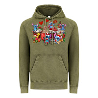 Vintage Olive christmas stitch coffee cups Vintage Hoodie - AdoDesignShop