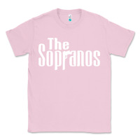 Bubblegum Pink the sopranos Classic Tee - DesigneFamous