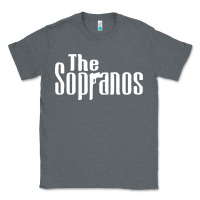 Charcoal Heather the sopranos Classic Tee - DesigneFamous