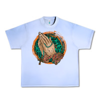 Grape Ice god bless you Urban Heavy Tee - RacoonDesign