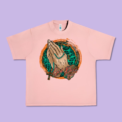 God Bless You Urban Heavy Tee Designed By Racoondesign