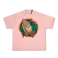 Salmon god bless you Urban Heavy Tee - RacoonDesign