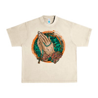 Sandshell god bless you Urban Heavy Tee - RacoonDesign