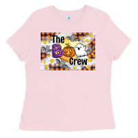Bubblegum Pink The boo crew Ladies Tee - Artiststas