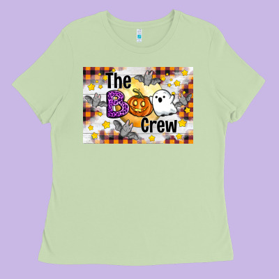 The Boo Crew Ladies Tee Designed By Artiststas