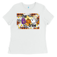 White The boo crew Ladies Tee - Artiststas