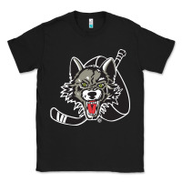 Black chicago wolves Classic Tee - DesigneFamous
